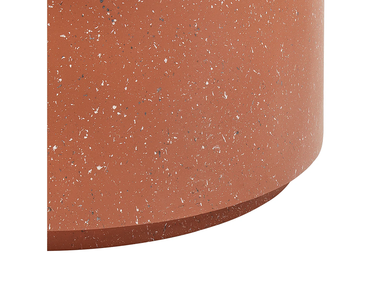 Table basse TREZZO Terrazzo rouge