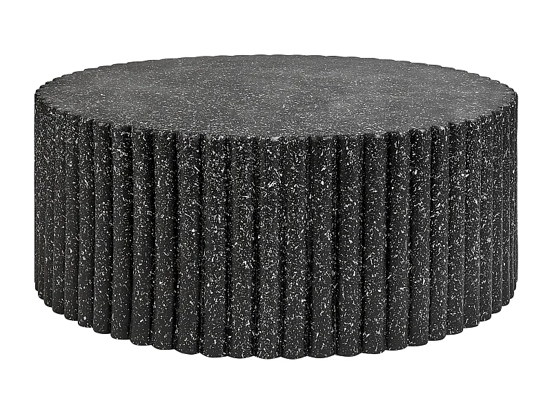 Table basse POZZA II Terrazzo noir