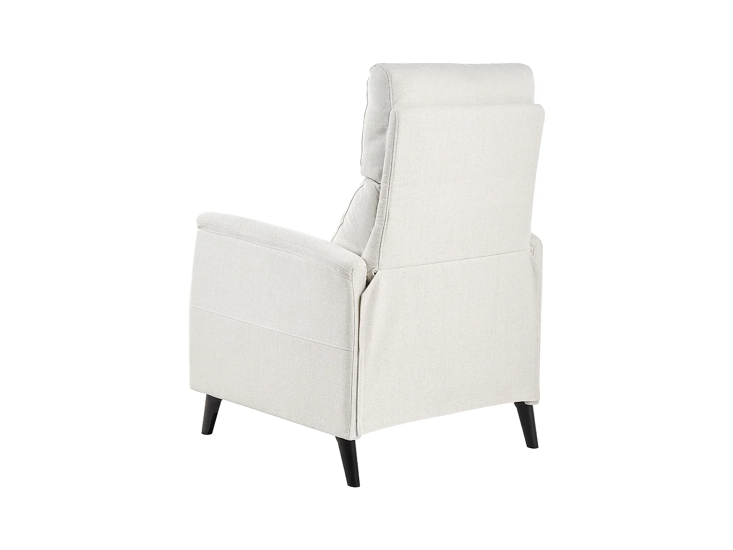 Relaxfauteuil SELVIK Stof Gebroken wit