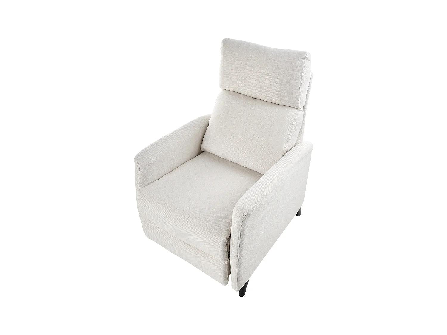 Relaxfauteuil SELVIK Stof Gebroken wit