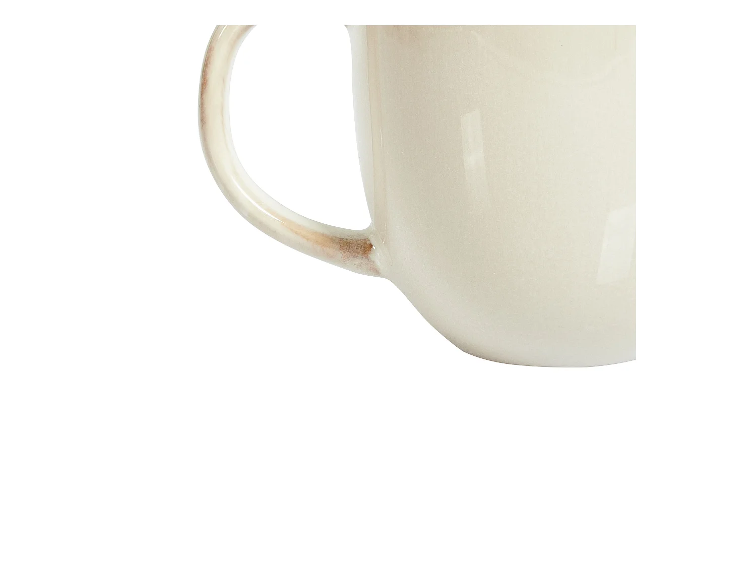 Becher 4er Set GINSENG Steinzeug Hellbeige