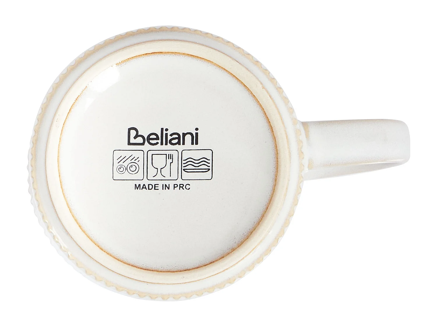 Set de 4 mugs MUGWORT Grès Beige clair