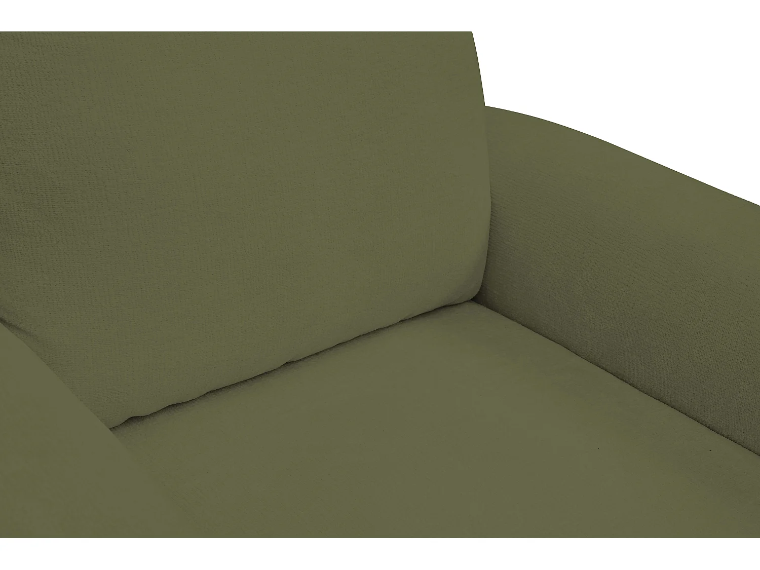 Fotel BOHO nowoczesny elegancki z drewnianymi nogami, z oparciem i podłokietnikami, do salonu i biura, rozmiar: 90x91x102cm OLIWKOWY