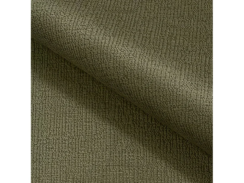 Fotel BOHO nowoczesny elegancki z drewnianymi nogami, z oparciem i podłokietnikami, do salonu i biura, rozmiar: 90x91x102cm OLIWKOWY