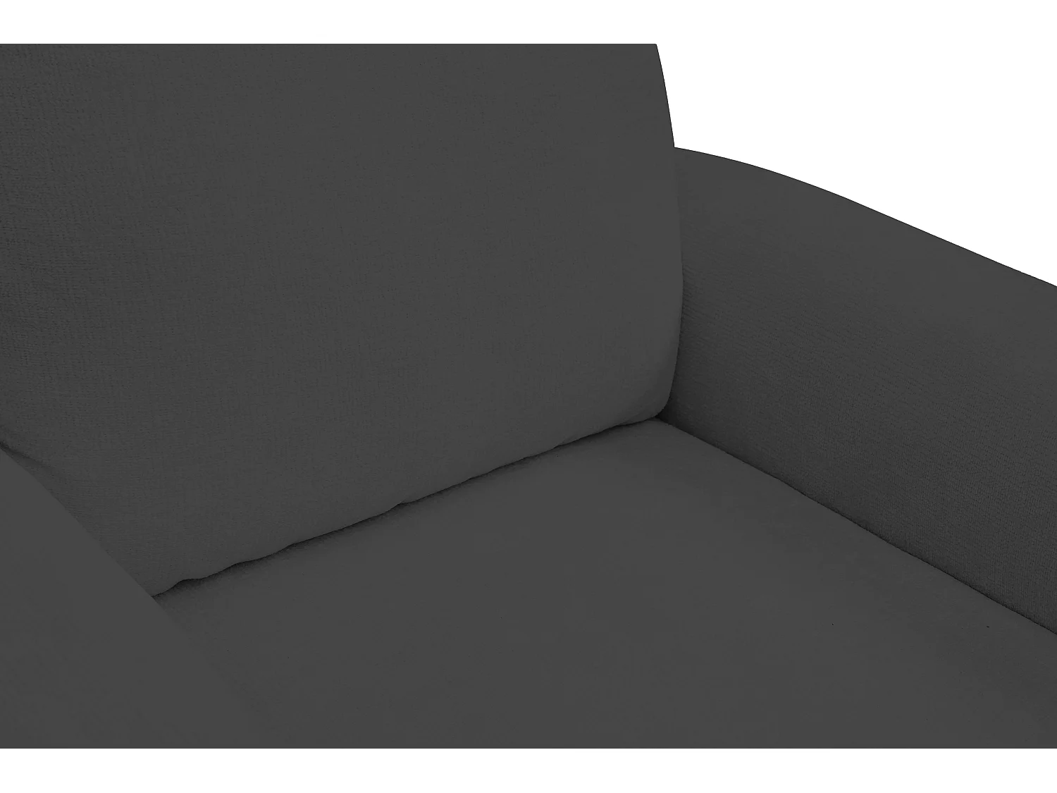 Fotel BOHO nowoczesny elegancki z drewnianymi nogami, z oparciem i podłokietnikami, do salonu i biura, rozmiar: 90x91x102cm GRAFITOWY