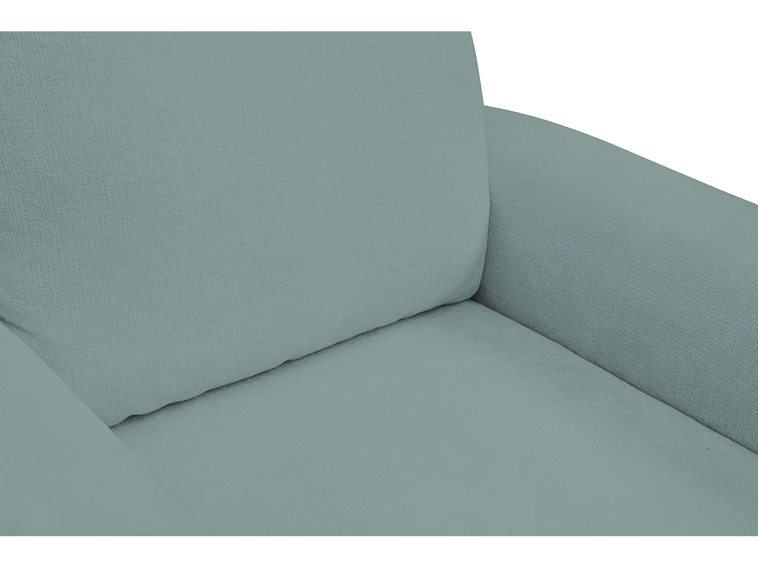 BOHO Fauteuil Moderne Elegante Stoffen Fauteuil met Houten Poten, Rugleuning en Armleuningen, 90x91x102cm MÜNZE