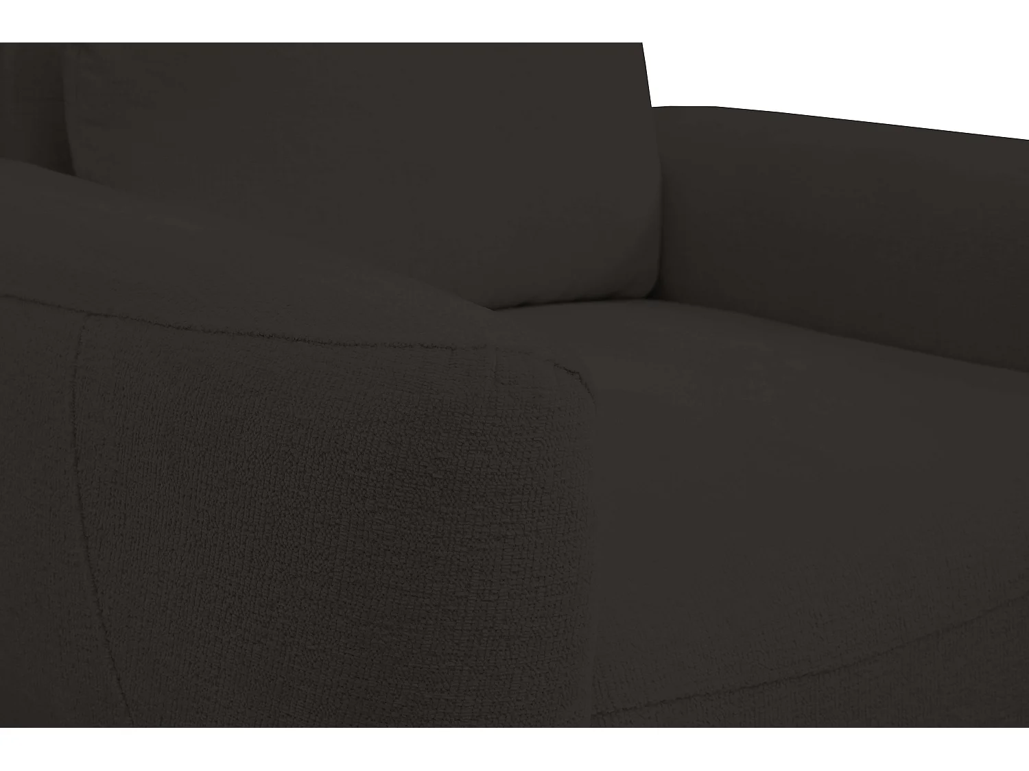 Fotel BOHO nowoczesny elegancki z drewnianymi nogami, z oparciem i podłokietnikami, do salonu i biura, rozmiar: 90x91x102cm CZARNY