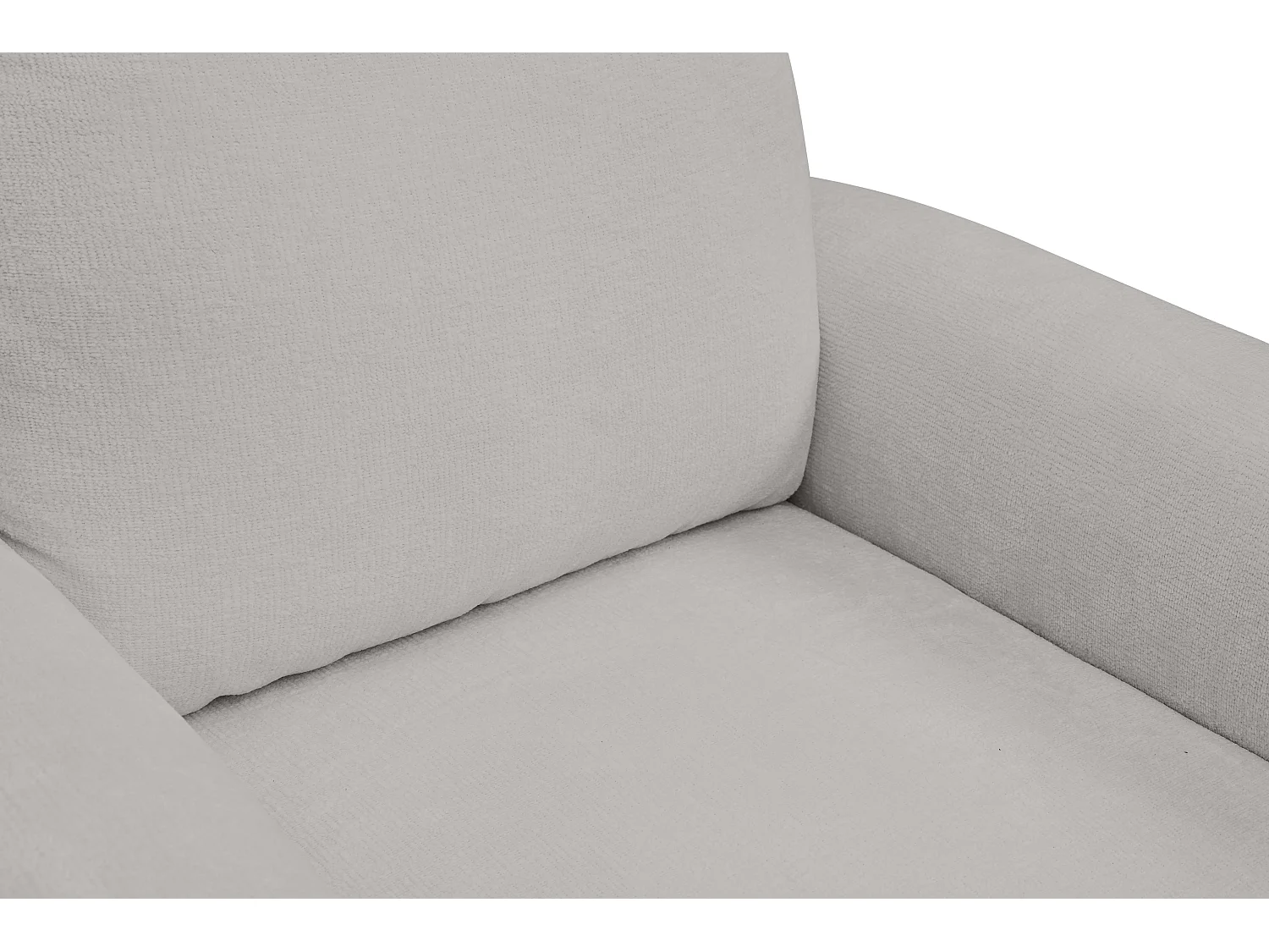 Fotel BOHO nowoczesny elegancki z drewnianymi nogami, z oparciem i podłokietnikami, do salonu i biura, rozmiar: 90x91x102cm SZARY