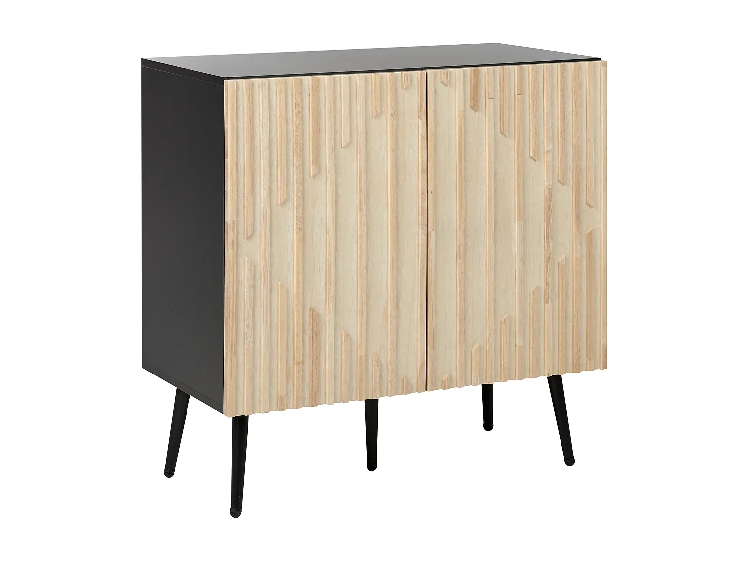 Armoire DALCROSS Bois Marron/noir