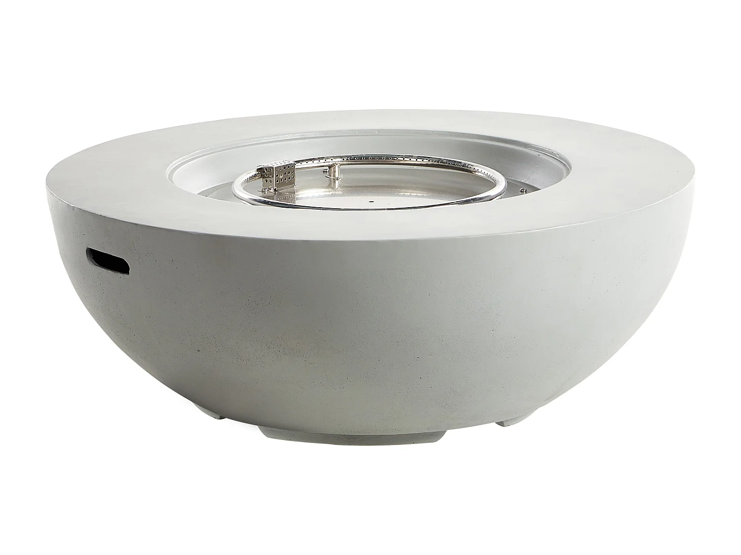 Foyer à gaz SURTSEY Béton Gris clair