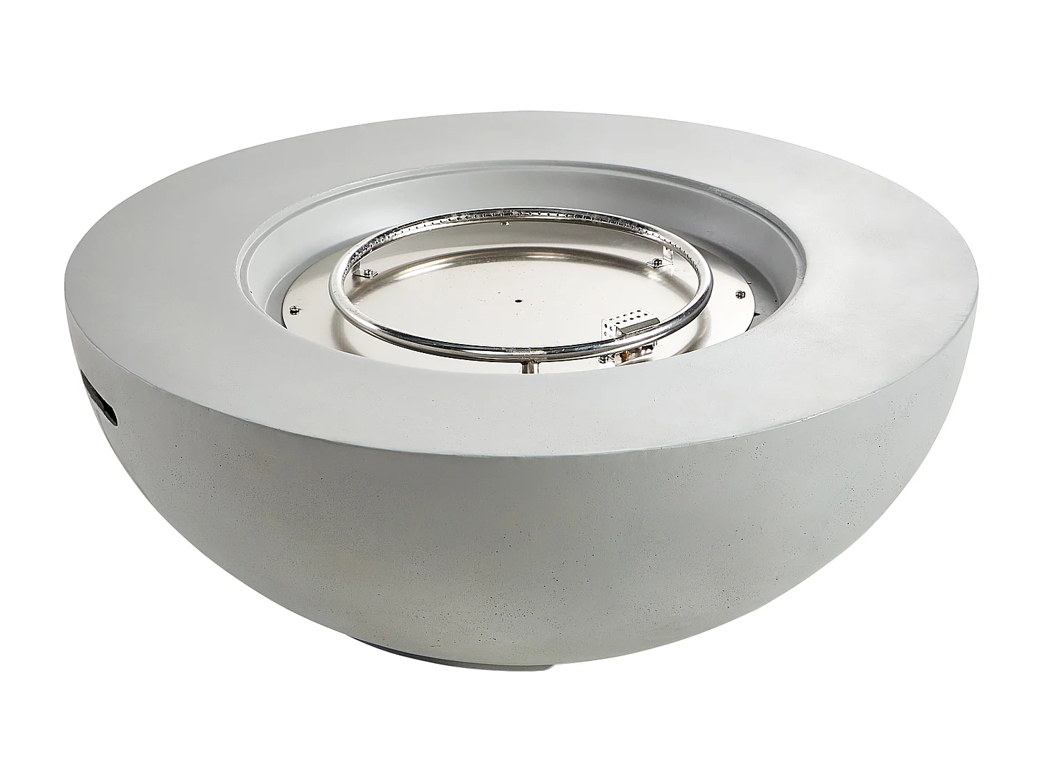 Foyer à gaz SURTSEY Béton Gris clair