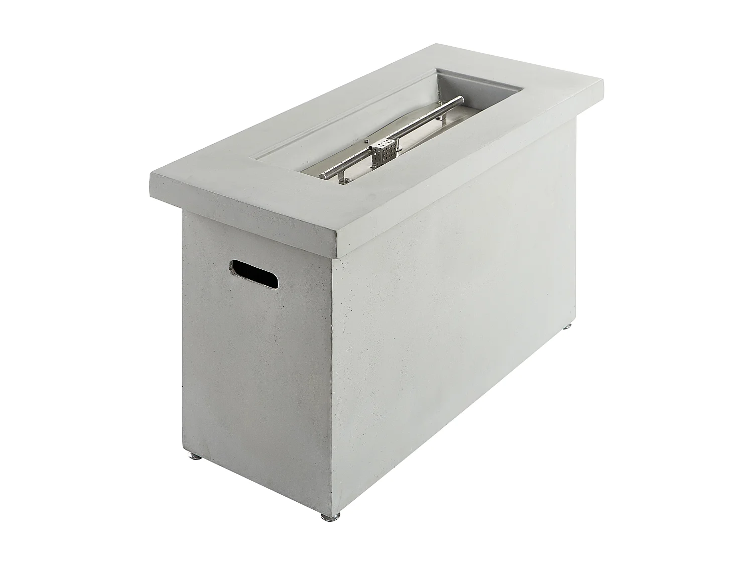 Foyer à gaz AMBRIM Béton Gris clair