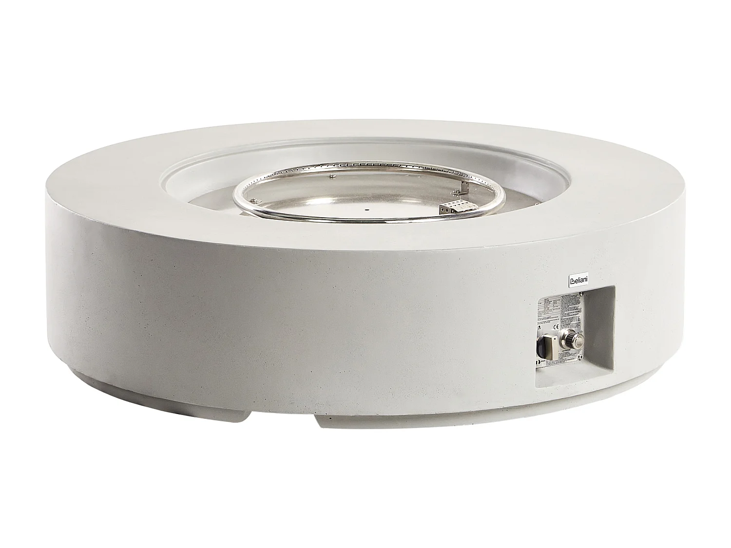 Foyer à gaz PACAYA Béton Gris clair