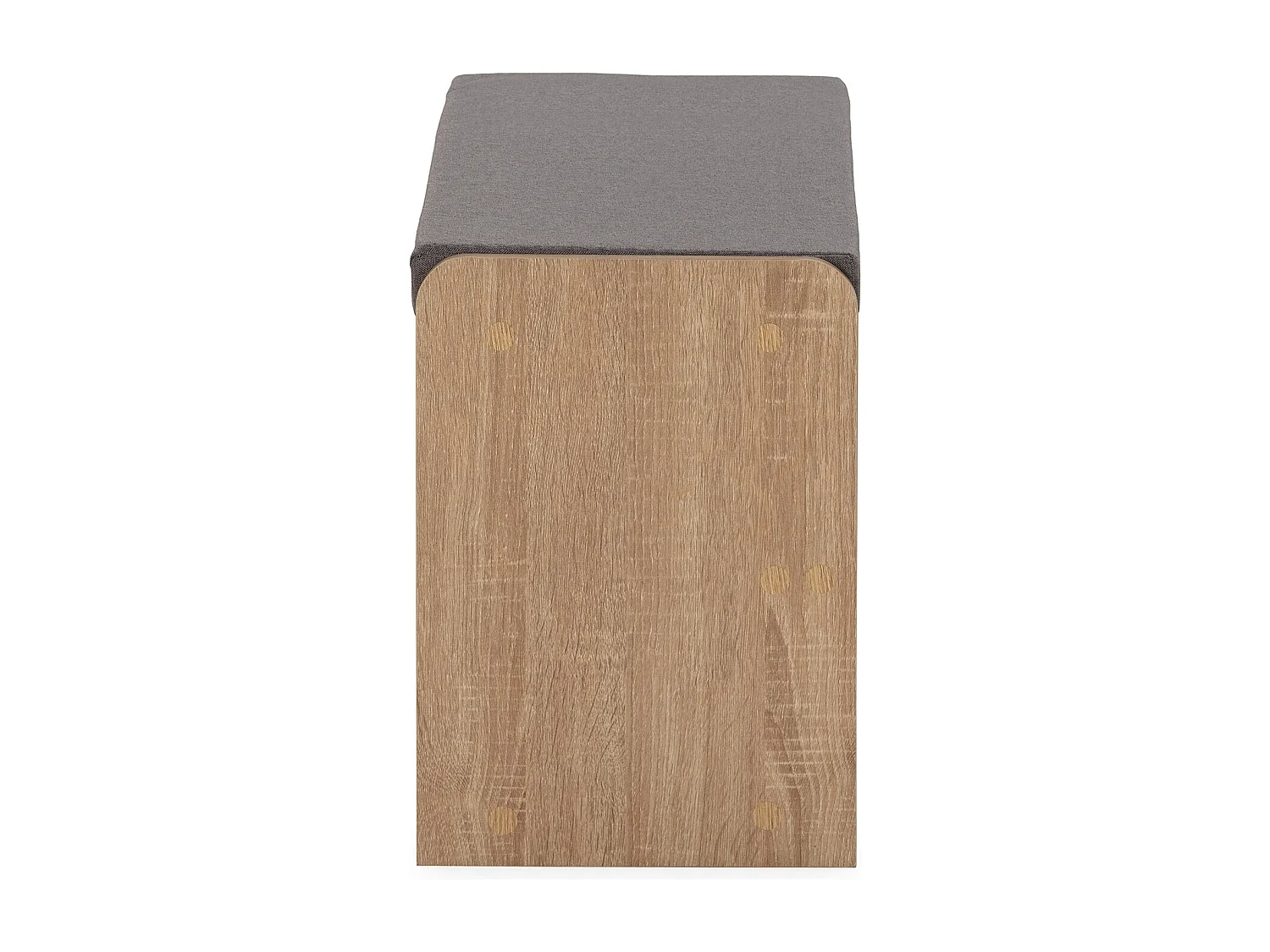 Banco zapatero Gabriel Color Roble 3 Huecos y 1 cajón