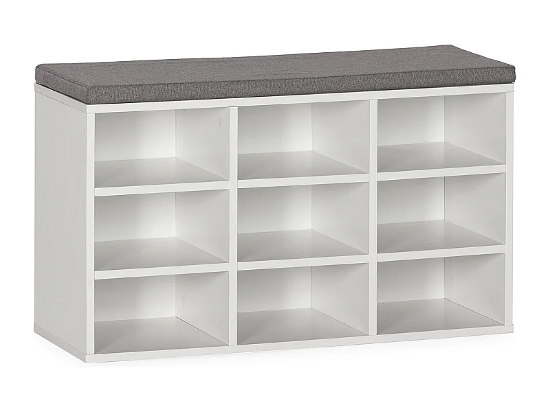 Kolumna na buty Samuel kolor Biały 9 otworów