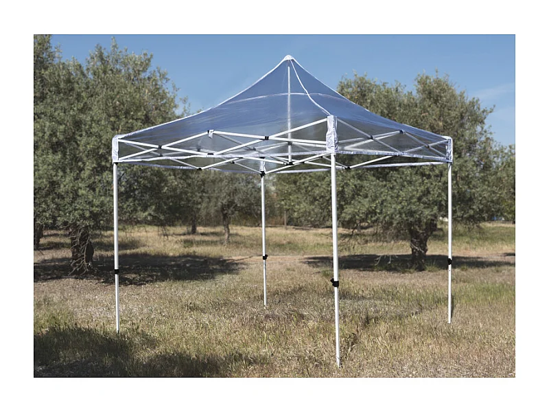 Carpas Plegables 3x3 - Carpa 3x3 Master Transparente