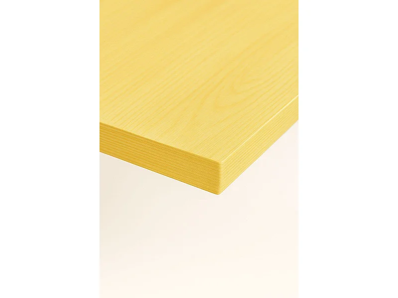 Mesas Auxiliares - Mesa Kuat White 70 cm - Madera clara