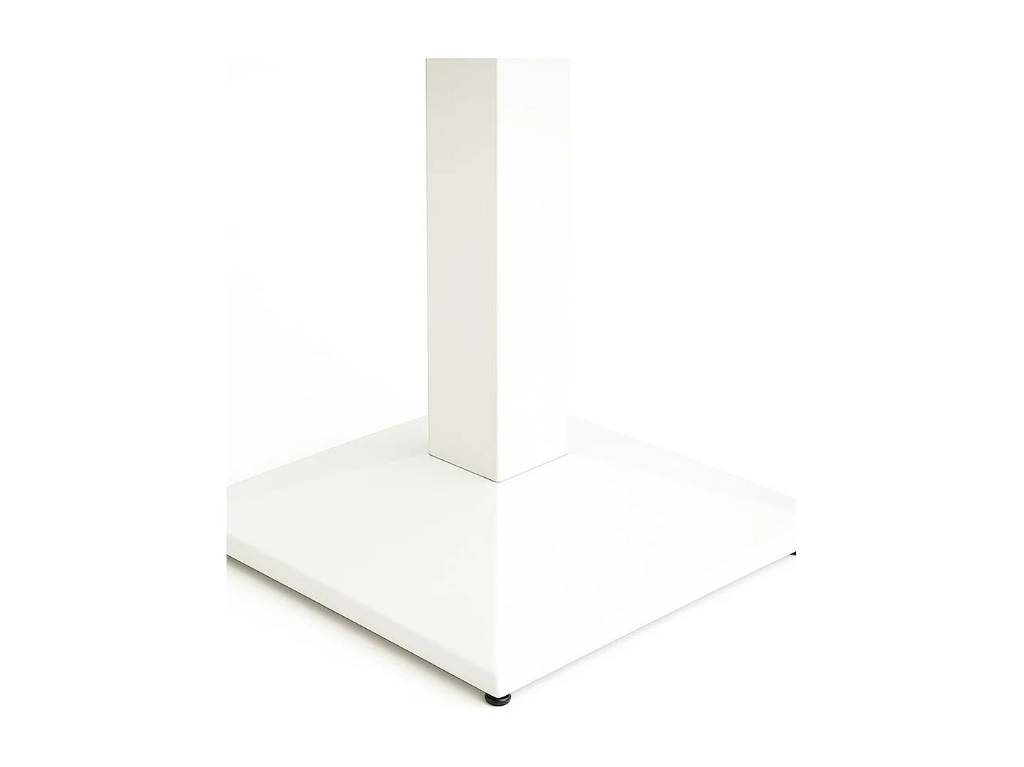 Mesas Auxiliares - Mesa Kuat White 70 cm - Madera clara