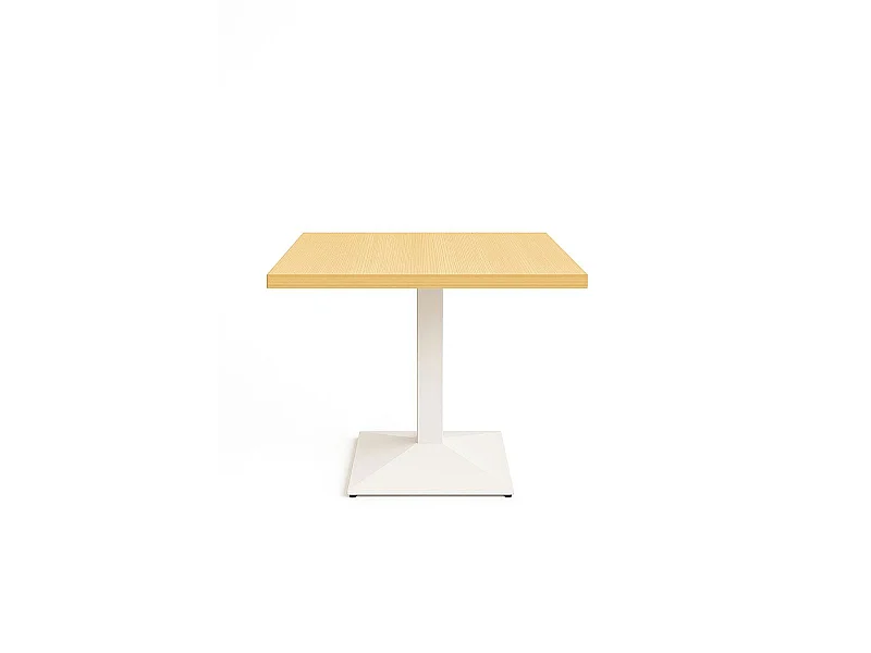 Mesas Bar - Mesa Kuat White 70 cm - Madera clara
