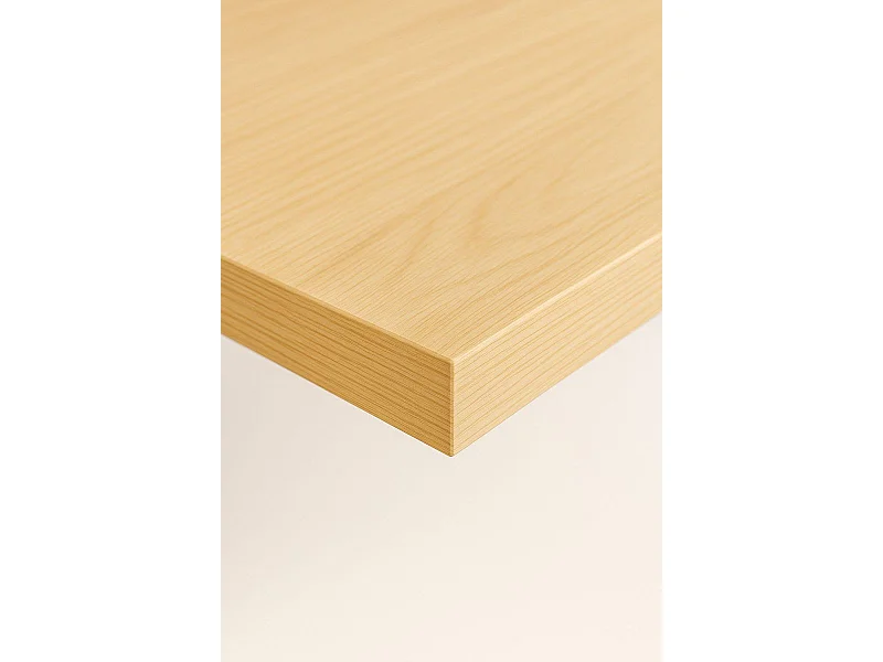 Mesas Auxiliares - Mesa Kuat Black 70 cm - Madera clara