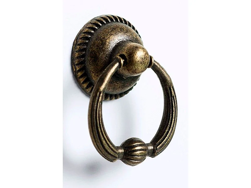 Mesas Auxiliares - Mesita Noche Cabriole 2 Cajones 50 cm - Madera Natural