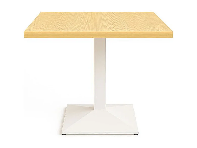 Mesas Bar - Mesa Kuat White 60 cm - Madera clara