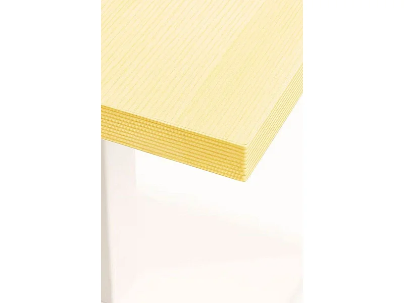 Mesas Bar - Mesa Kuat White 60 cm - Madera clara
