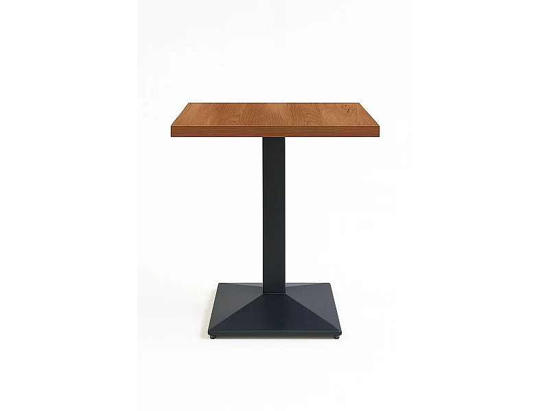 Mesas Auxiliares - Mesa Kuat Black 60 cm - Madera oscura