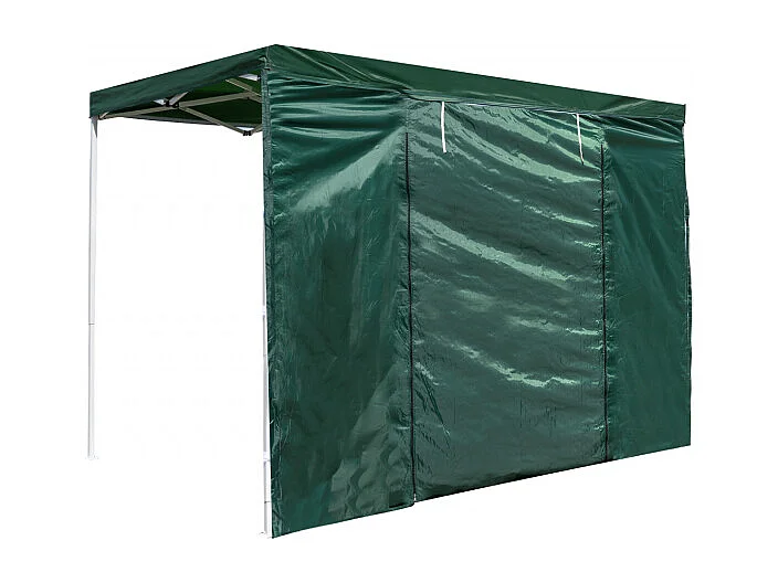 Laterales Individuales Carpas Plegables - Lateral con Puerta 3 Metros Eco - Verde