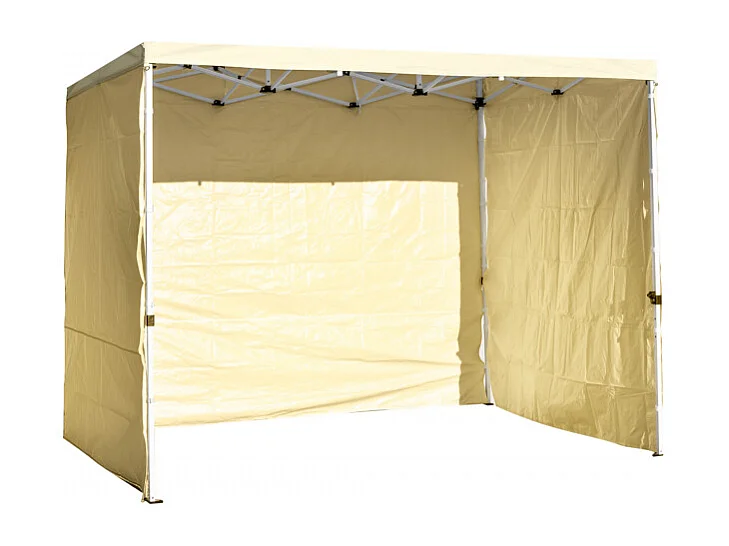 Packs Laterales Carpas Plegables - Pack 3 Laterales Lisos para Carpas 3x2 Master - Crema