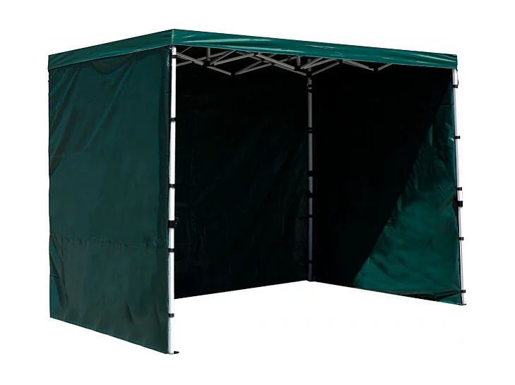 Packs Laterales Carpas Plegables - Pack 3 Laterales Lisos para Carpas 3x3 Master - Verde