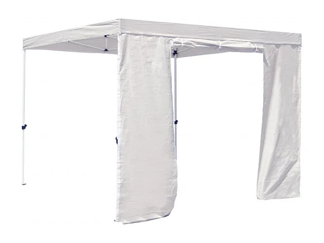 Laterales Individuales Carpas Plegables - Lateral con Puerta 3 Metros Master - Blanco