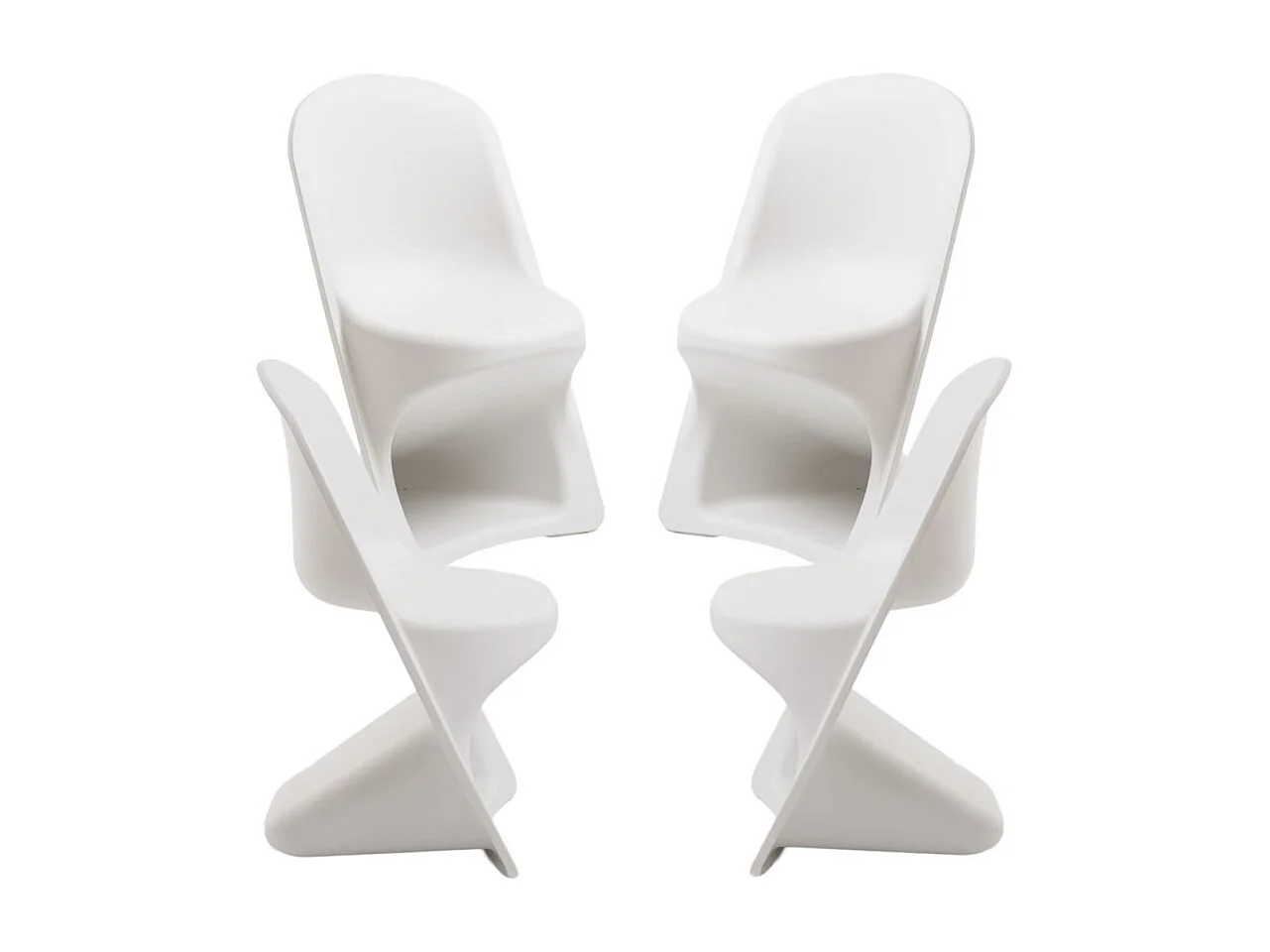 Packs Sillas Jardín - Pack 4 Sillas Vius - Blanco