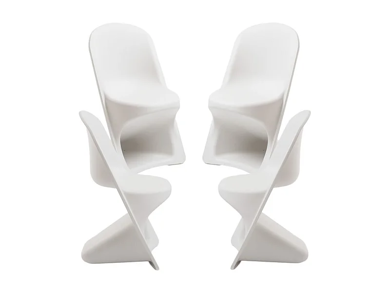Packs Sillas Jardín - Pack 4 Sillas Vius - Blanco