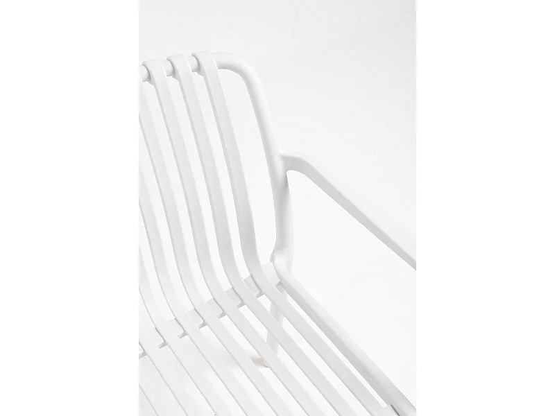Sillas Jardín - Silla Somer con Reposabrazos - Blanco