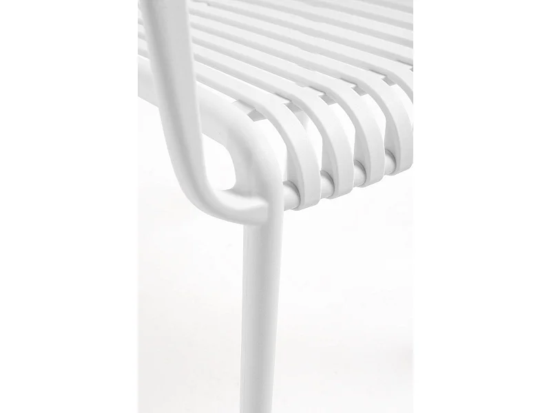 Sillas Jardín - Silla Somer con Reposabrazos - Blanco