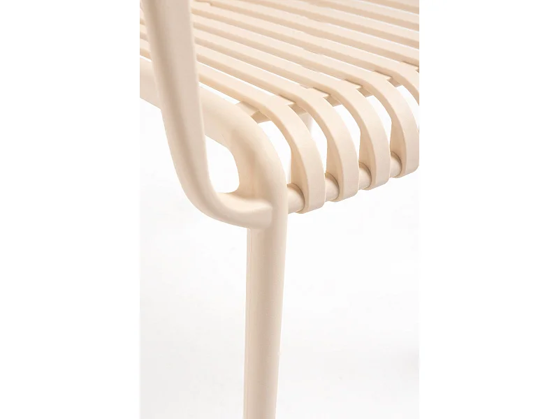 Sillas Jardín - Silla Somer con Reposabrazos - Beige