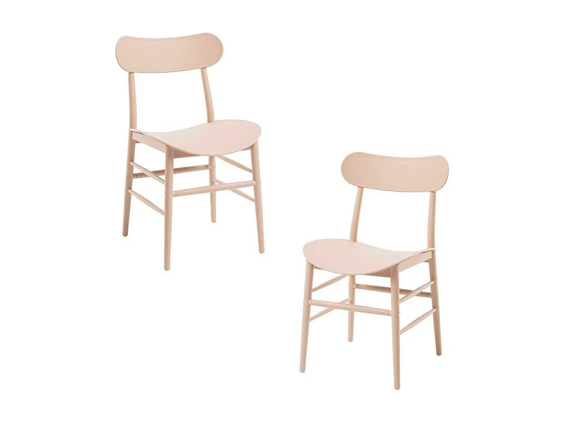 Packs Sillas Jardín - Pack 2 Sillas Teis - Beige