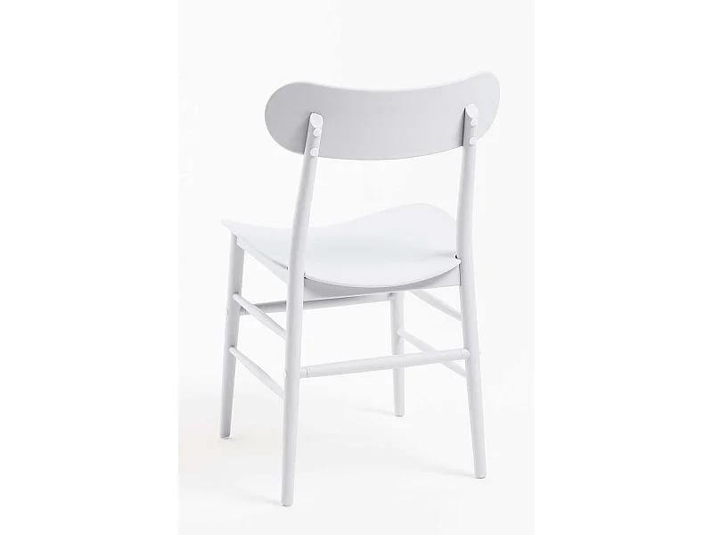 Packs Sillas Jardín - Pack 4 Sillas Teis - Blanco