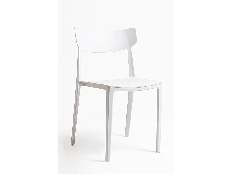 Sillas Jardín - Silla Dolan - Blanco