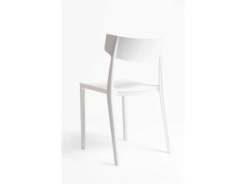 Sillas Jardín - Silla Dolan - Blanco