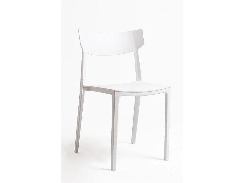 Sillas Jardín - Silla Dolan - Blanco
