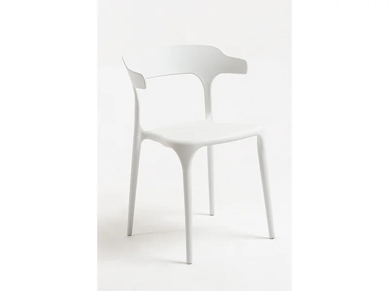 Sillas Jardín - Silla Teul - Blanco