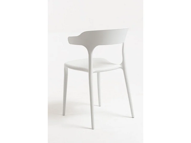 Sillas Jardín - Silla Teul - Blanco