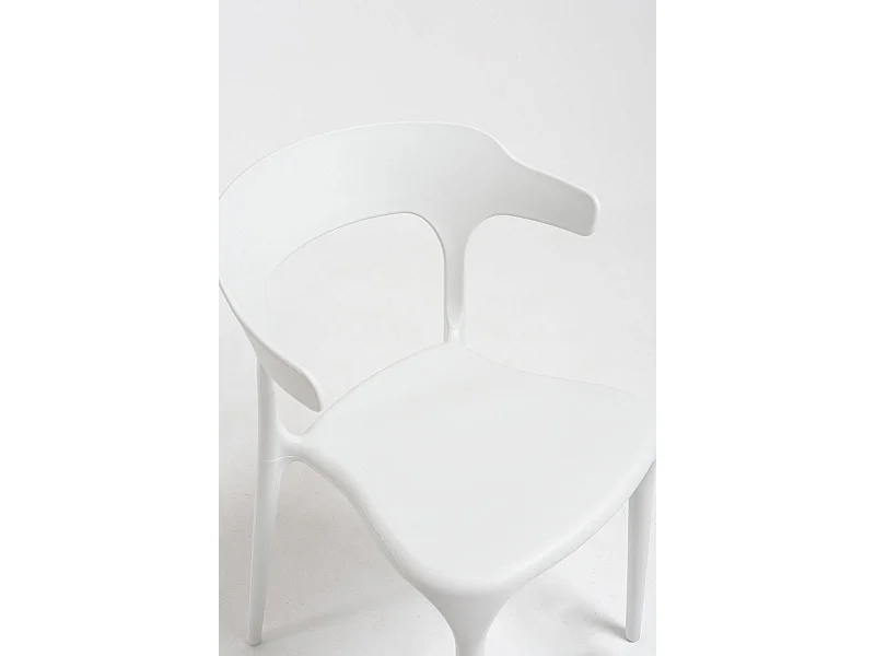 Sillas Jardín - Silla Teul - Blanco