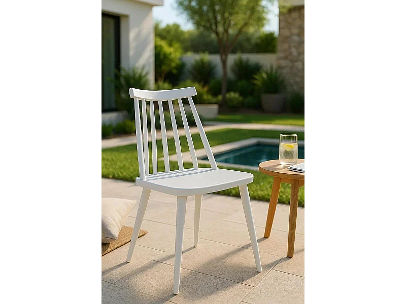 Sillas Jardín - Silla Dodo - Blanco