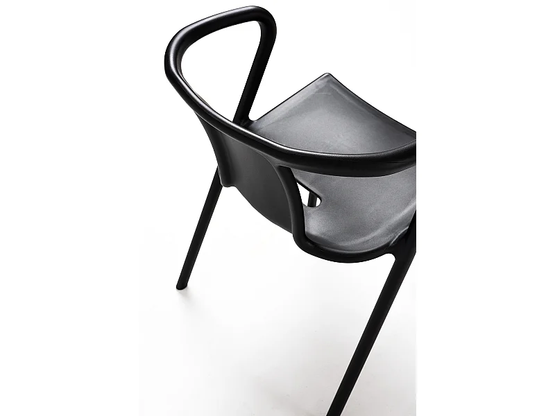 Packs Sillas Jardín - Pack 6 Sillas Indi - Negro