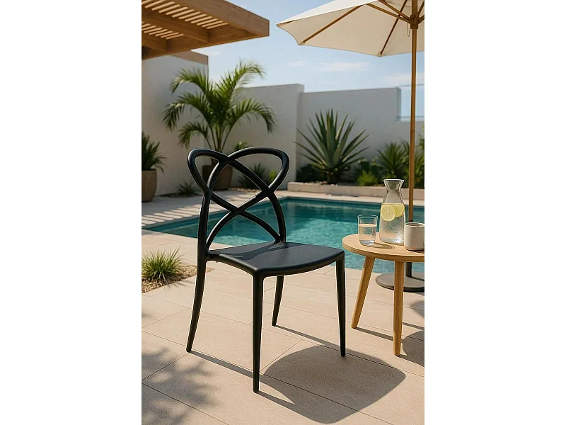 Sillas Jardín - Silla Vella - Negro