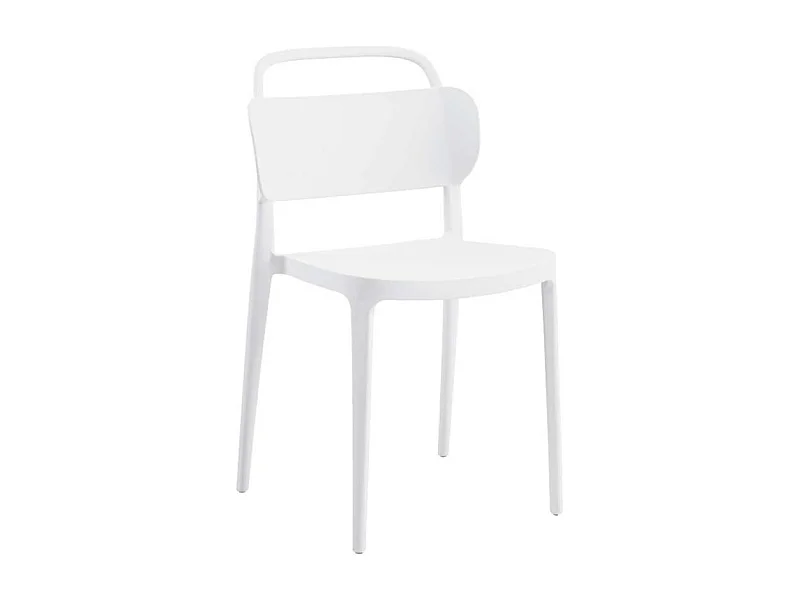 Sillas Jardín - Silla Koli - Blanco