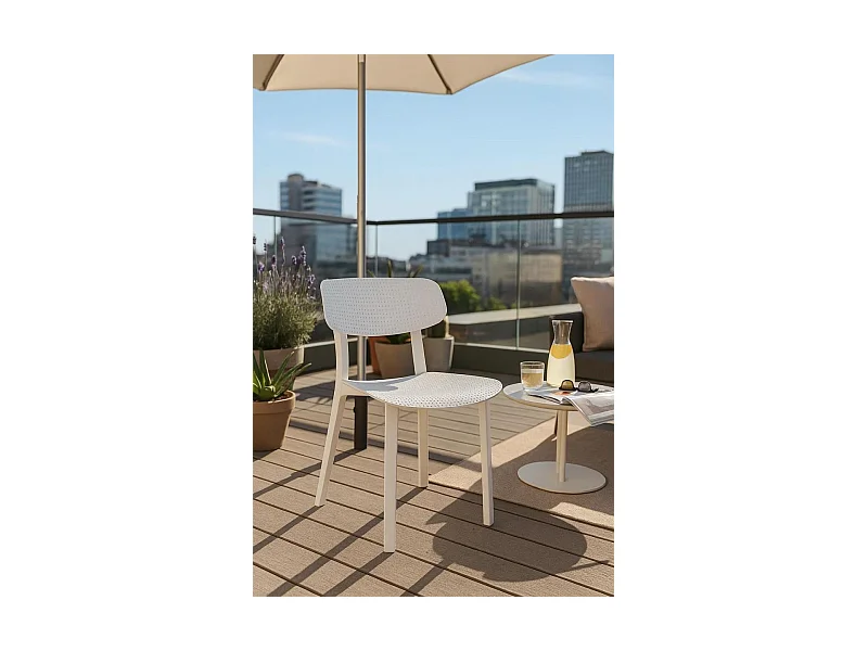 Sillas Jardín - Silla Lala - Blanco